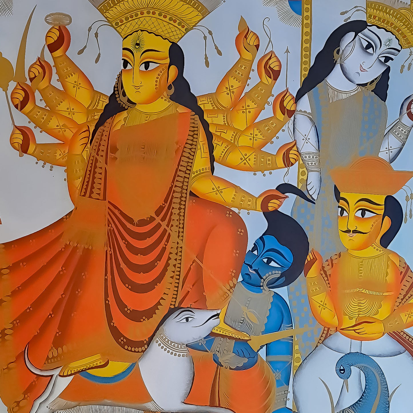 Durga with Family