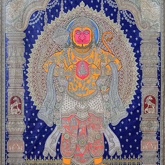 Hanuman With Ramayan Story