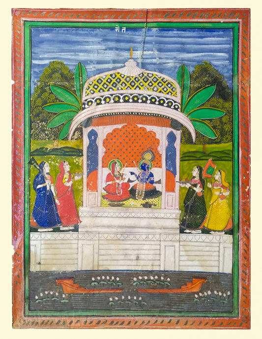 Krishna and Radha in Nathdwara