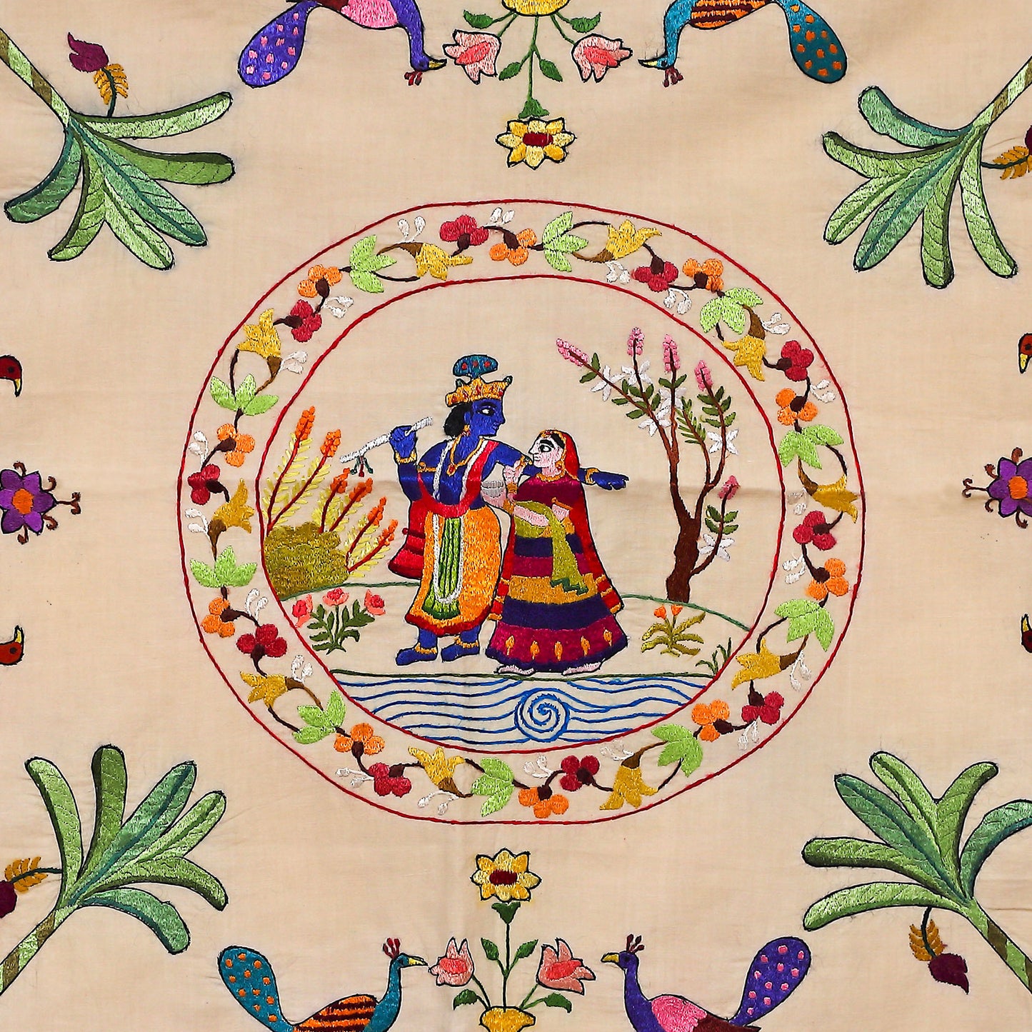 The divine love of Radha and Krishna