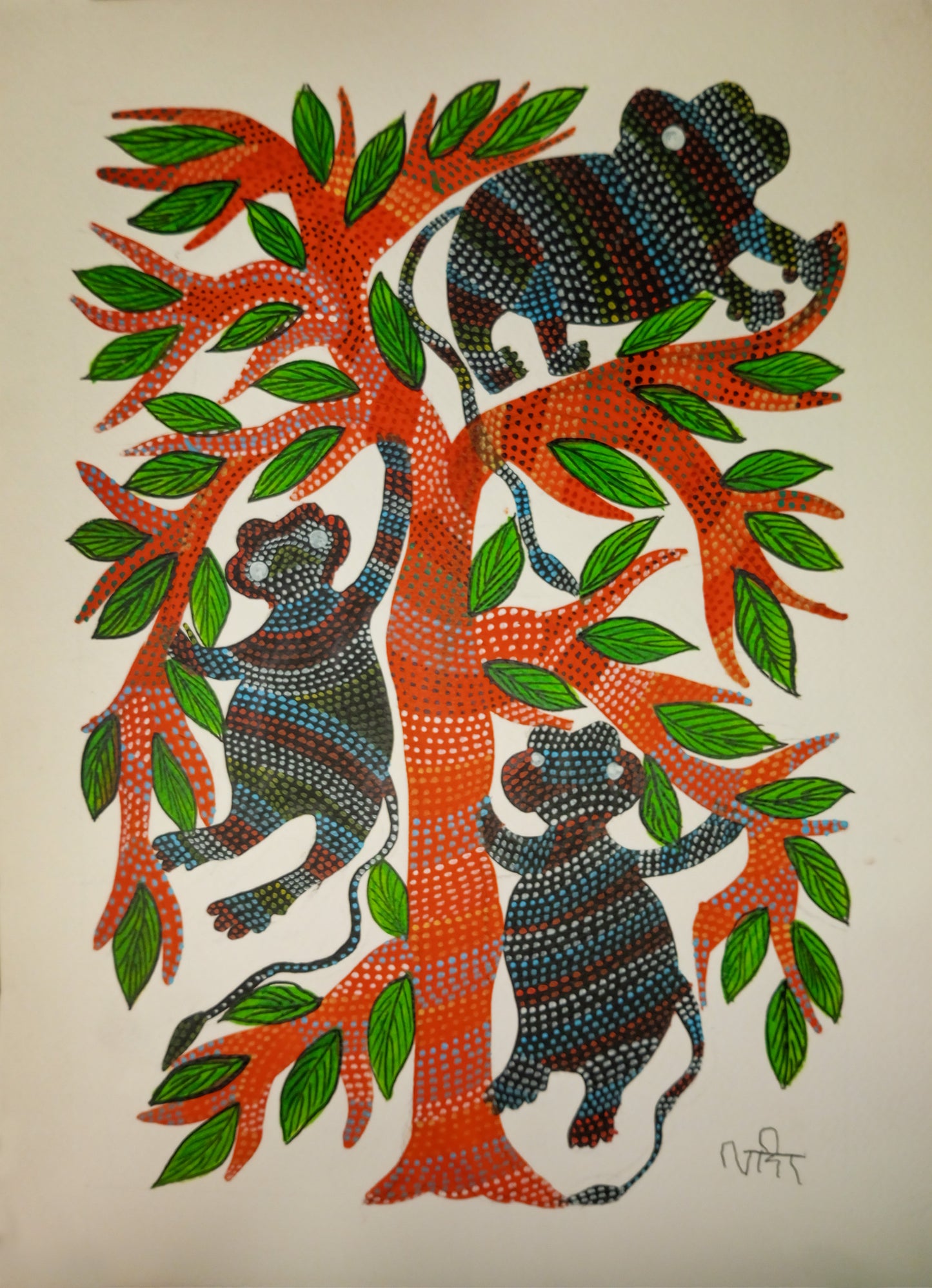 Monkeys on a branch