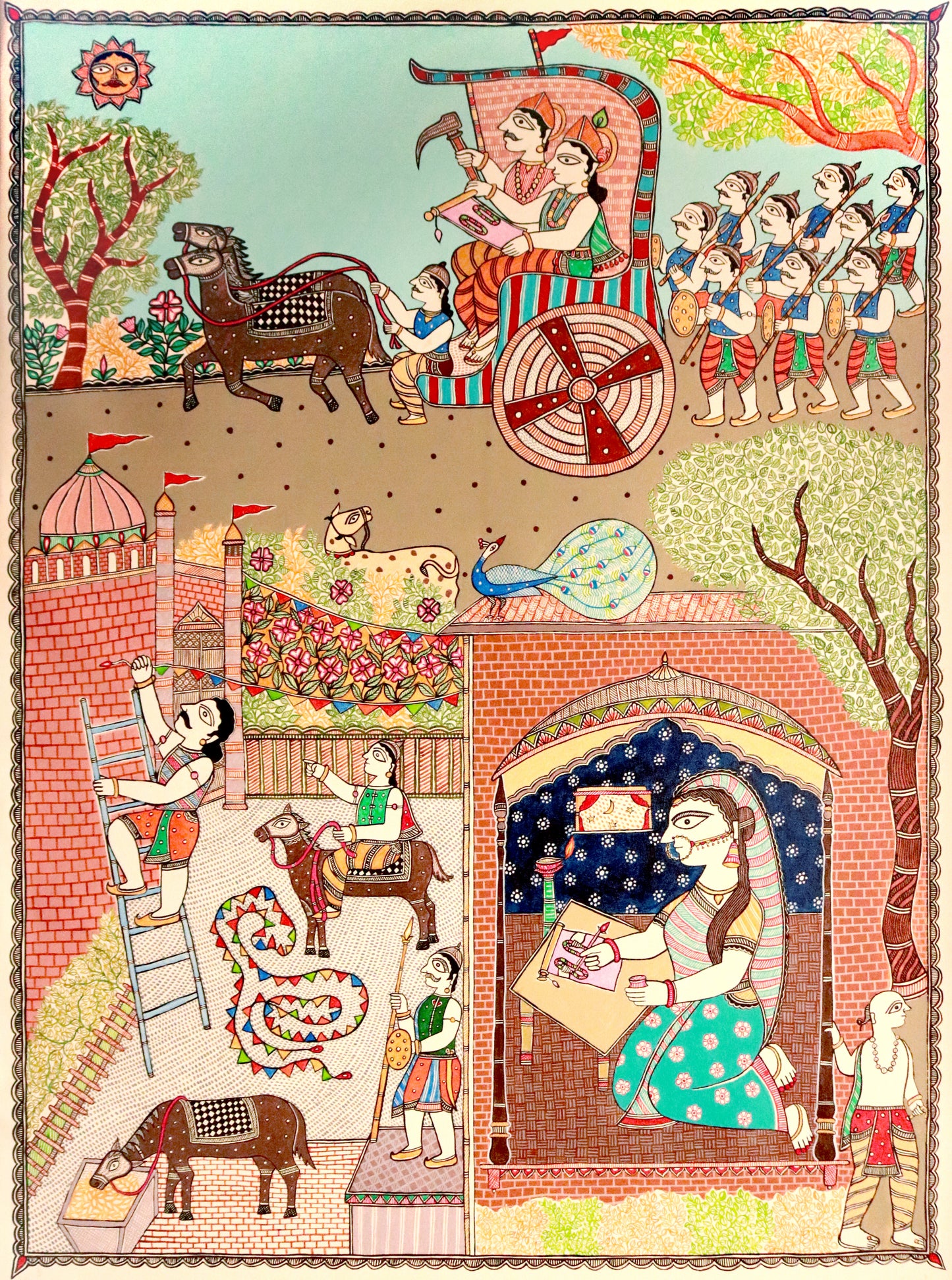 Rukminis letter to Krishna