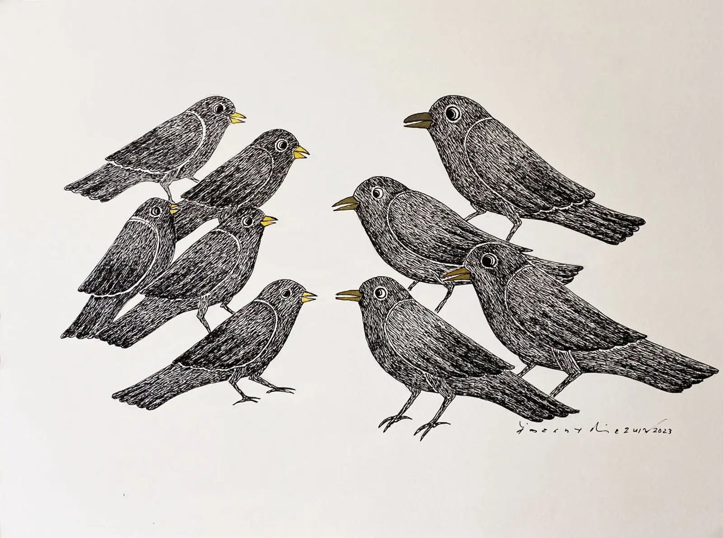 Tiny Sparrows