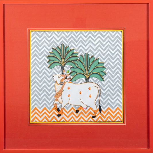Divine Cow Folk Art