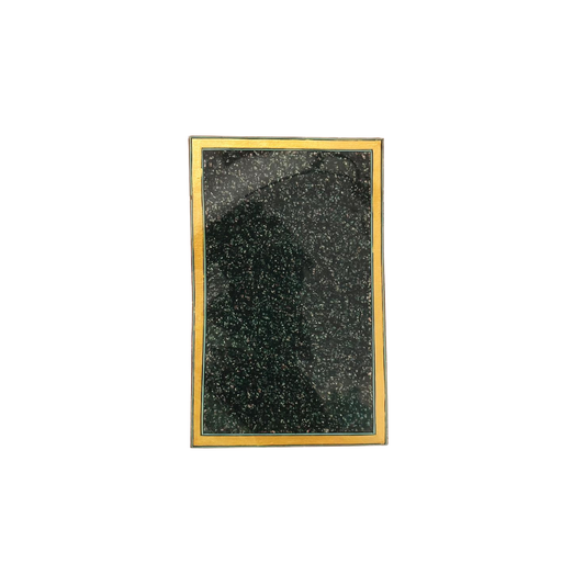 Emerald Granite within a Gilded Frame