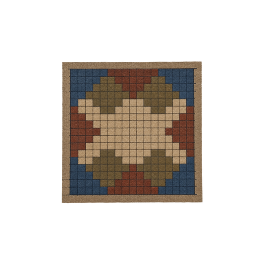 Ruby Medallion Chart with Scribe's Notation