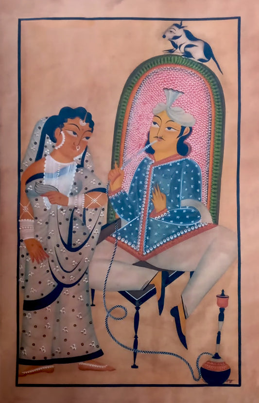 Babu and Bibi at repose