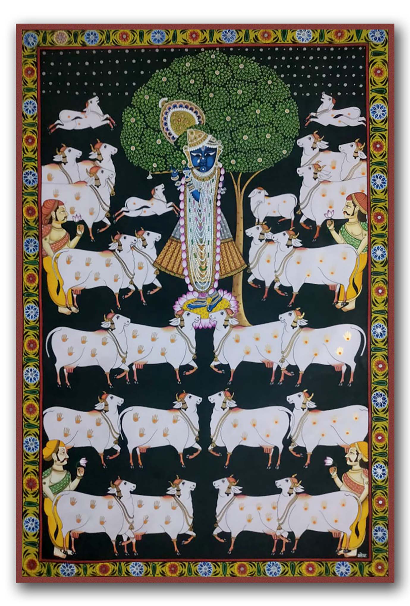 Cows enticed by Shrinathji’s music