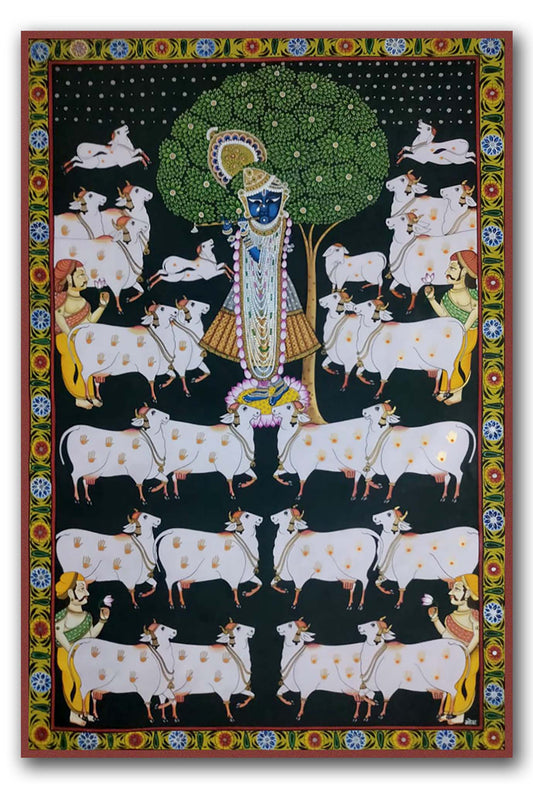 Cows enticed by Shrinathji’s music
