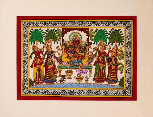 Lord Hanuman under the Ashoka Tree