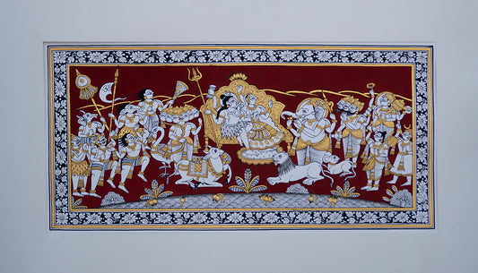 Devotion to Shiv and Parvati