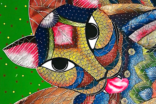 Vibrant Tiger at rest