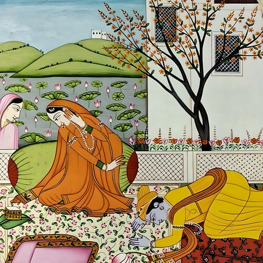 Prostrated before the beloved