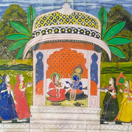 Krishna and Radha in Nathdwara