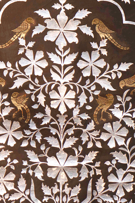Nathdwara Flower Silver Leaf
