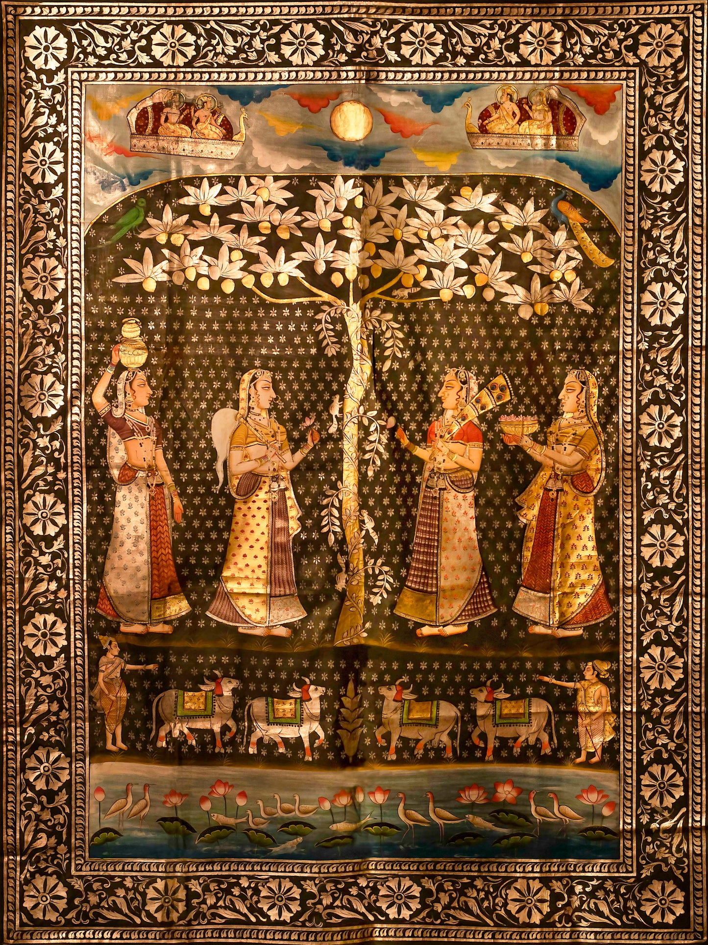 Gilded Deccan Pichwai