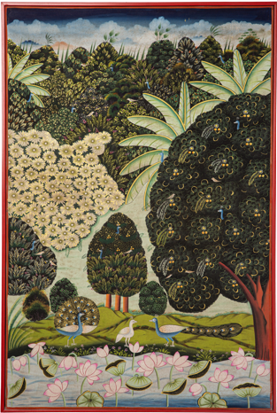 Pichwai of Vrindavan Grace