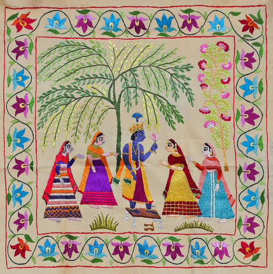 Krishna With Gopis