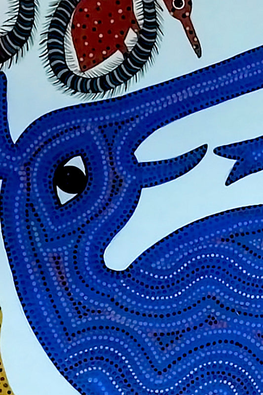 The playful elephant