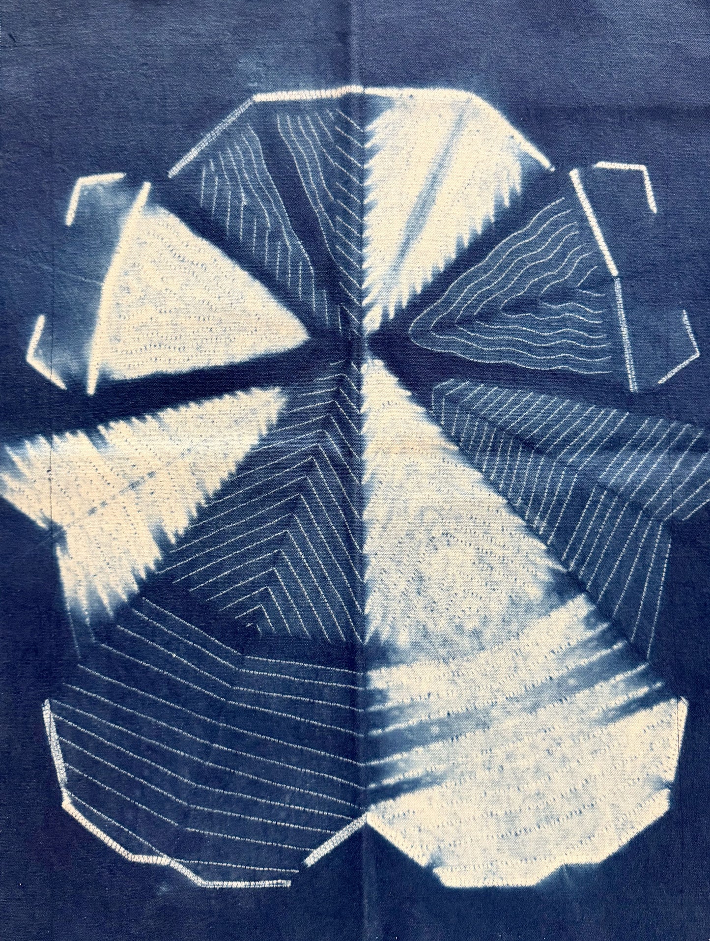 Indigo Pinwheel