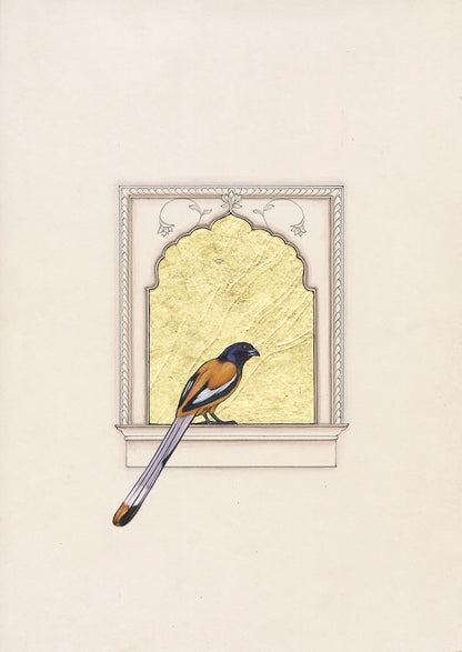 Gilded Bird Miniatures by Riyaz Uddin