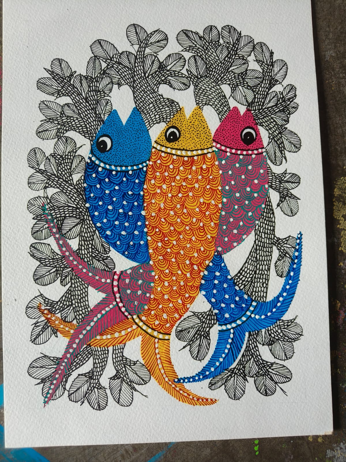 Harmony of Three Birds