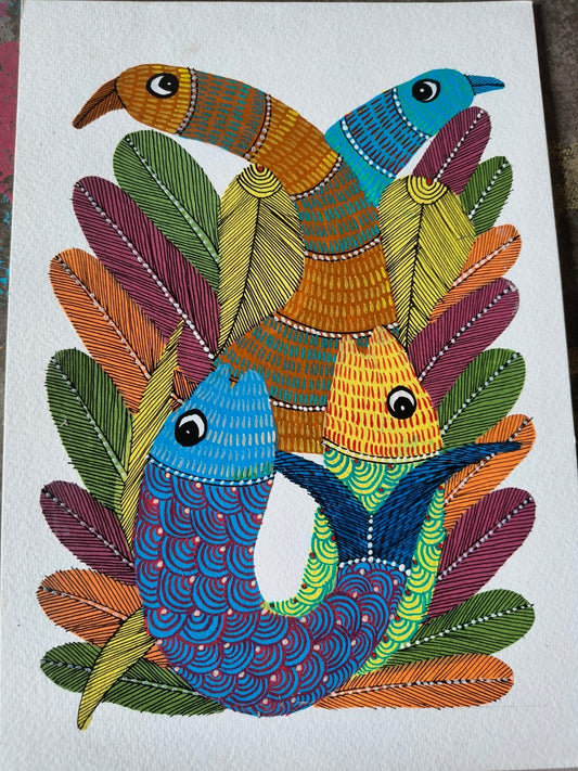 Birds of the Sacred Leaves