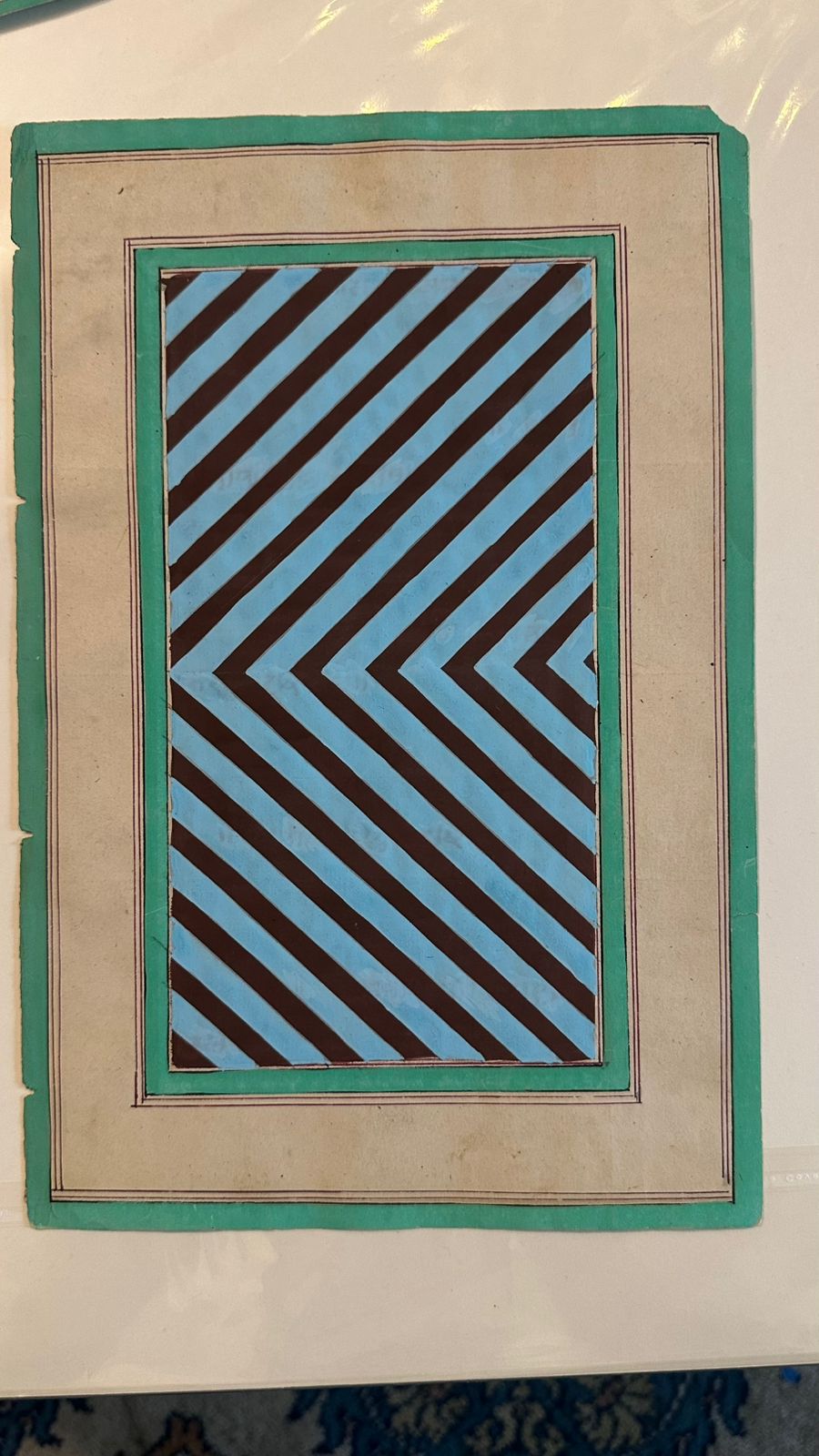 Sky and Earth Herringbone