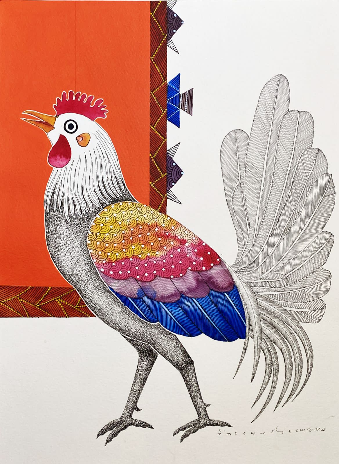 Rooster of the Rising Dawn