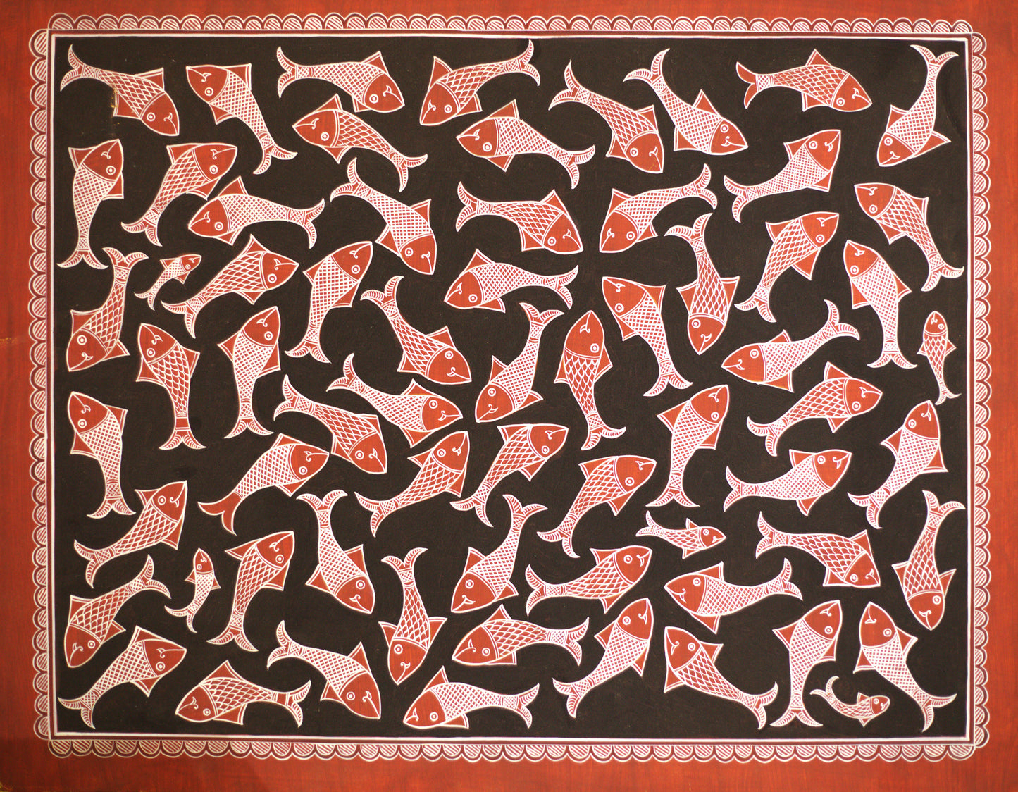 River of fish