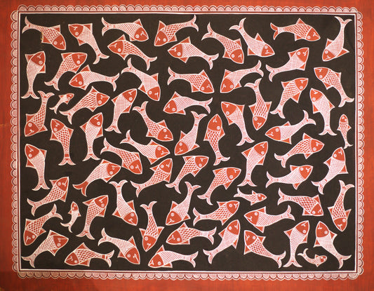 River of fish
