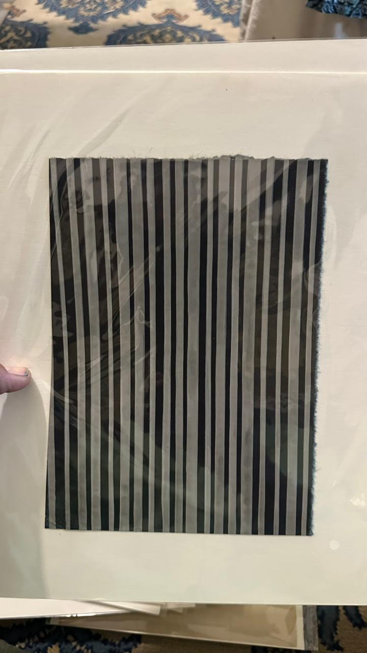 Ebony Bamboo Stripe