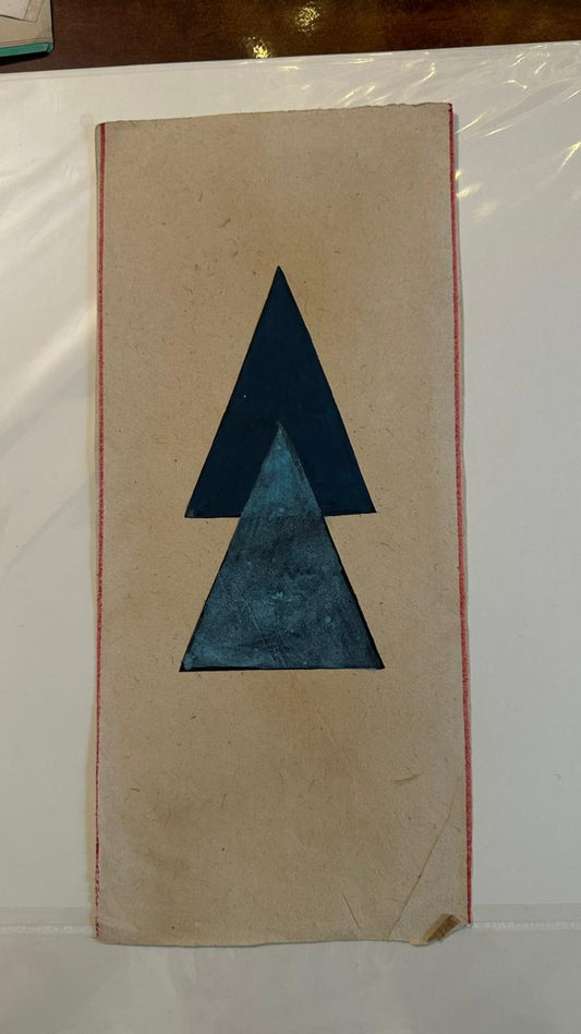 Teal Arrowhead Chevron