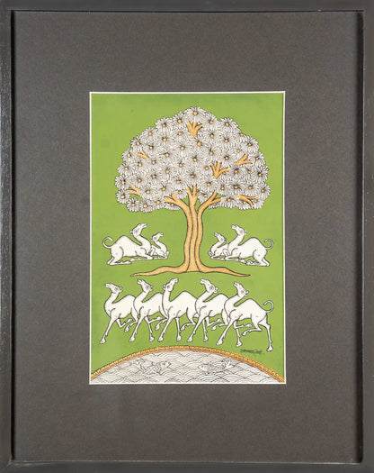 Tree of Life 1 - Camels on Green